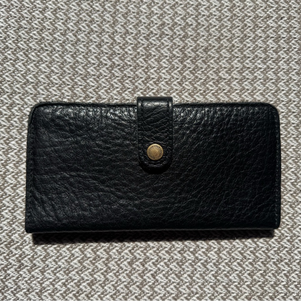 Portland Leather Black Wallet Sophisticated Design